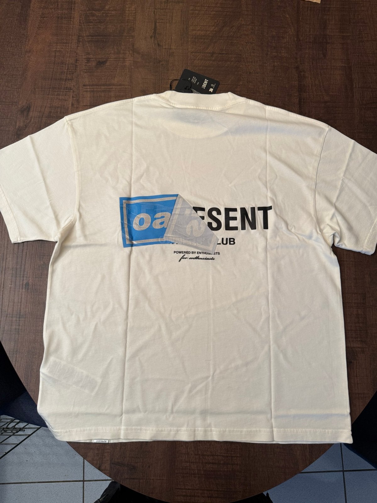 Represent Owners Club Oasis T-shirt- Nieuw met label- Maat L, Verzenden, Nieuw, Maat 52/54 (L), Wit