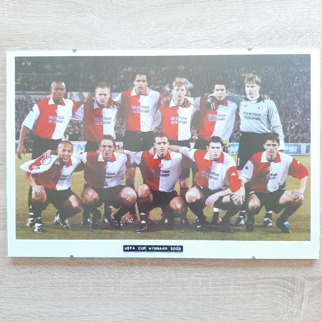 Lijst Feyenoordelftal  seizoen 2001-02 UEFA Cup winnaar 2002, Verzenden, Zo goed als nieuw, Feyenoord, Overige typen