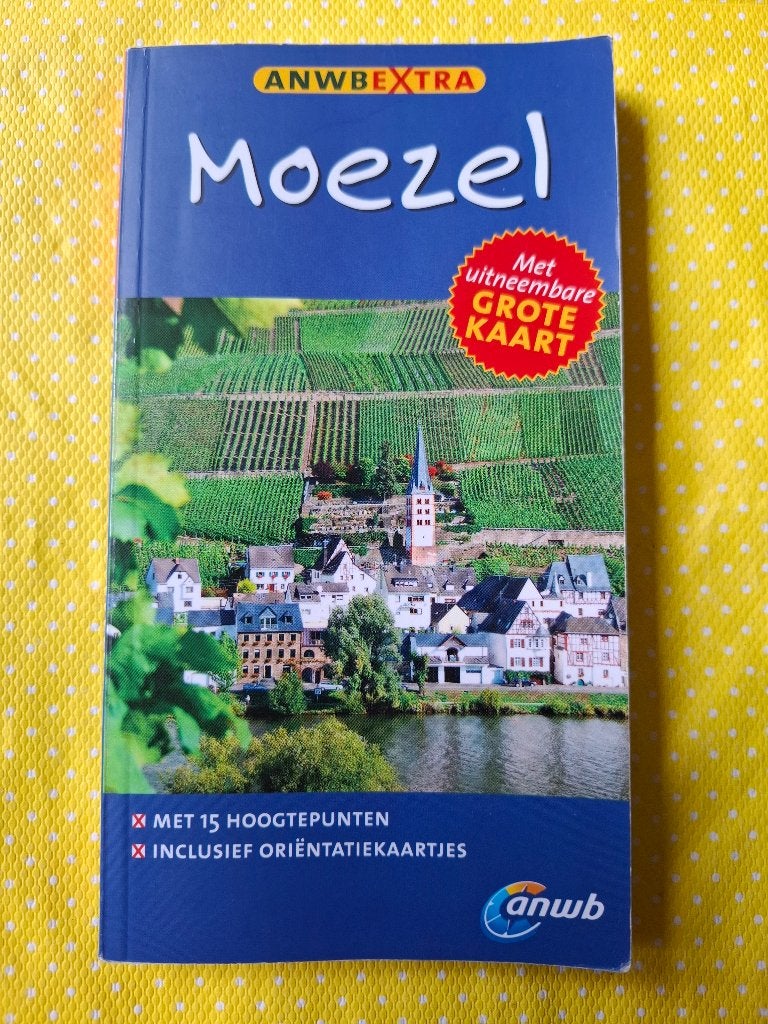 ANWB Extra Moezel Reisgids met uitneembare kaart, Gelezen, ANWB, Europa, Ophalen of Verzenden