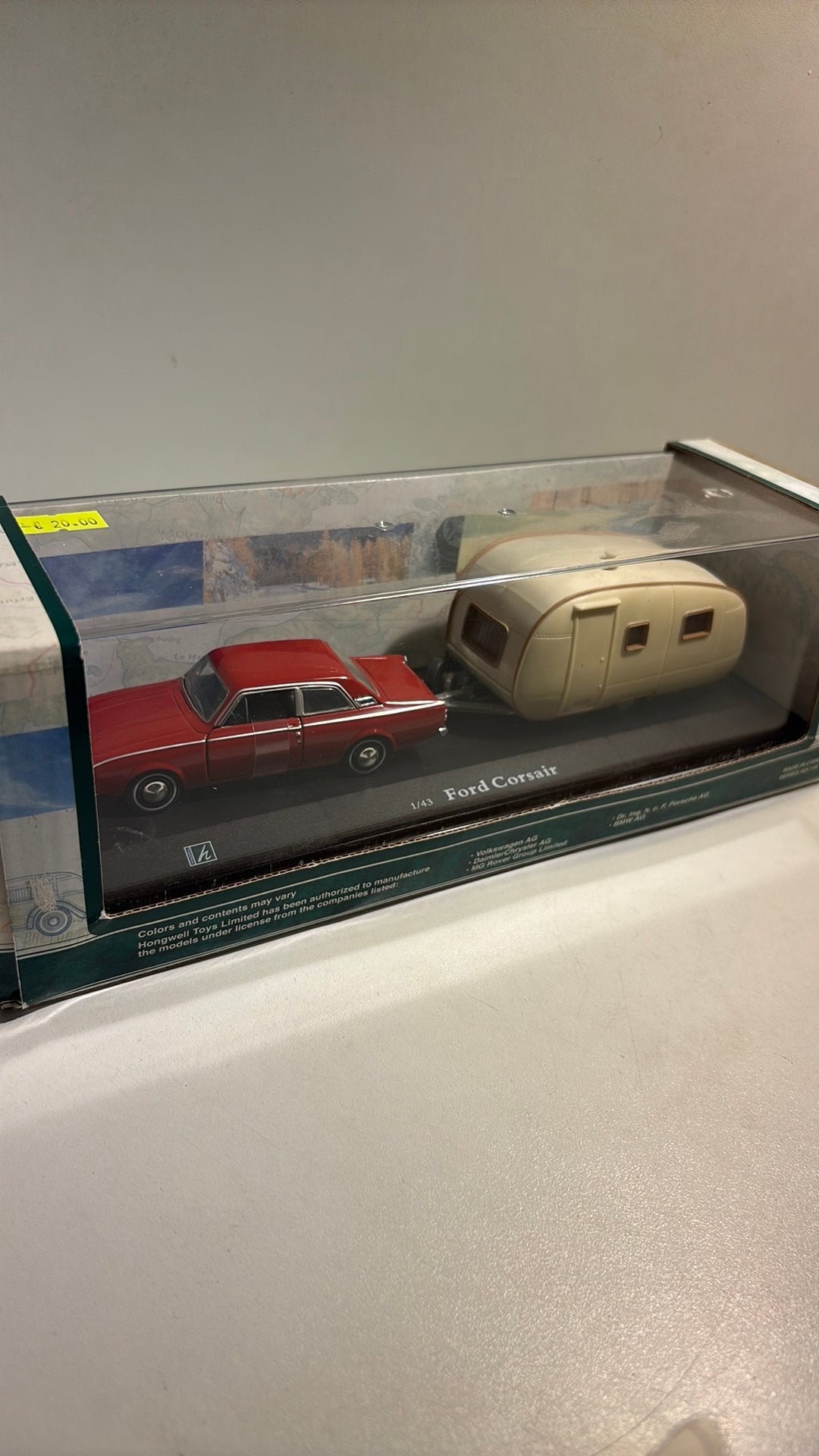 Ford corsair +caravan cararama 1.43, Overige merken, Auto, Ophalen of Verzenden, A