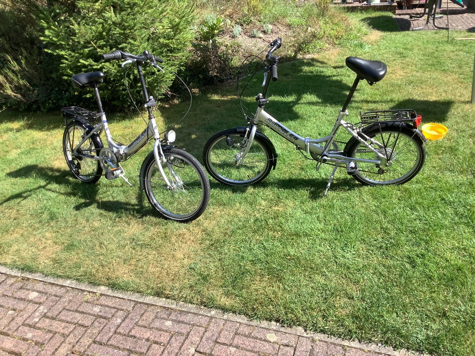 Set van 2 Rambler vouwfietsen - vouwfiets met versnellingen, Fietsen en Brommers, Fietsen | Vouwfietsen, 20 inch of meer, Gebruikt