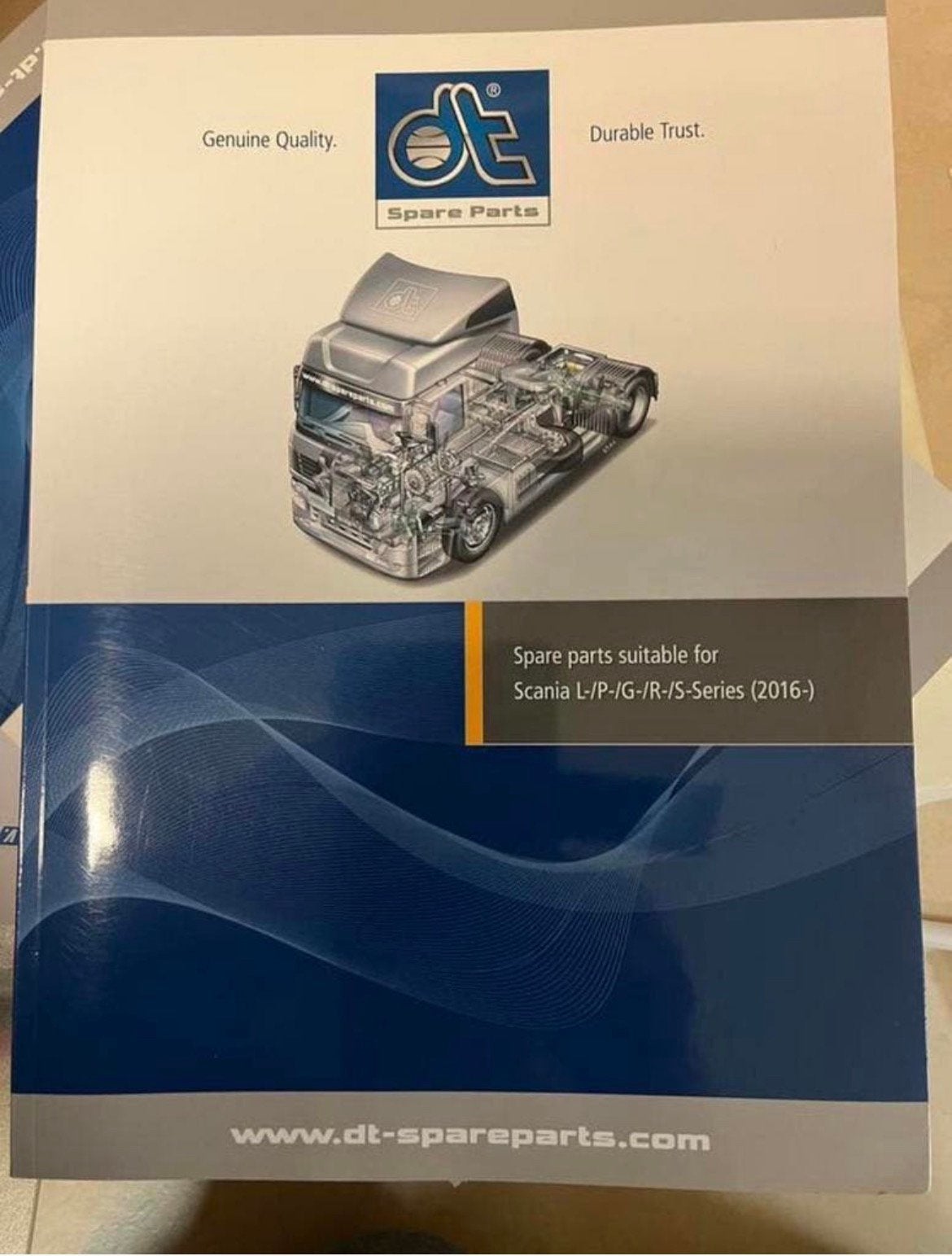 Catalogus DT spare parts /onderdelen Scania  2016-, Ophalen of Verzenden