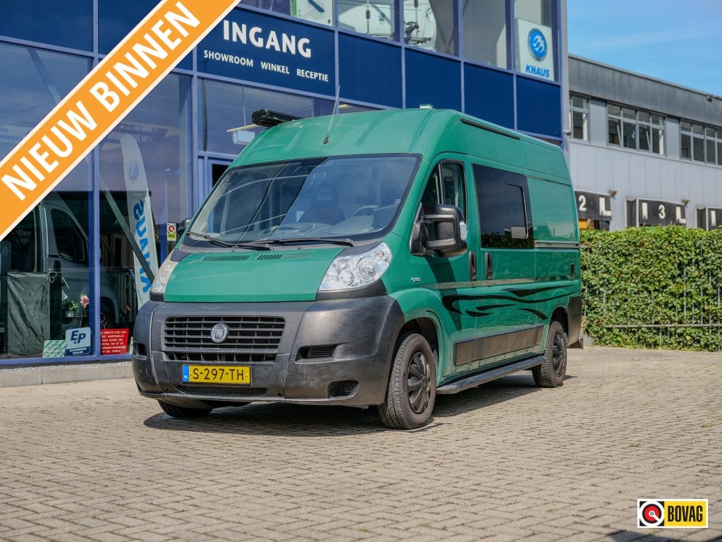 Fiat Ducato CNG GAS + BENZINE BUSCAMPER, Buscamper of Camperbus, Fiat, Bedrijf, Handgeschakeld
