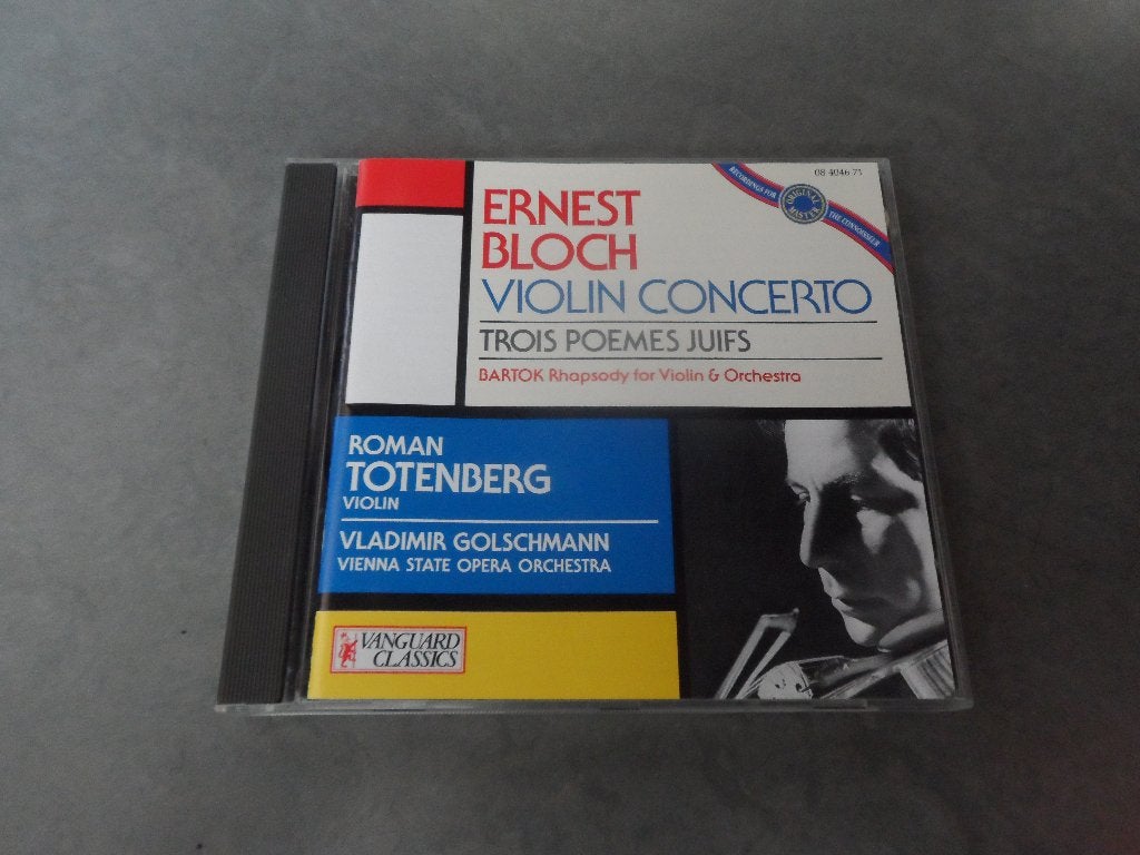 Ernest Bloch, Bela Bartok, Roman Totenberg - CD, Verzenden, Modernisme tot heden, Gebruikt, Overige typen
