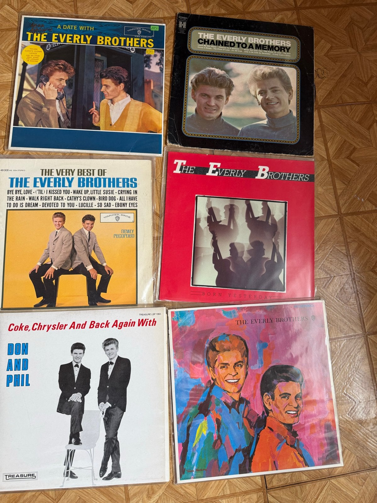 Grote Everly Brothers LP Verzameling - Diverse Albums, Cd's en Dvd's, Ophalen, LP, Gebruikt, Pop