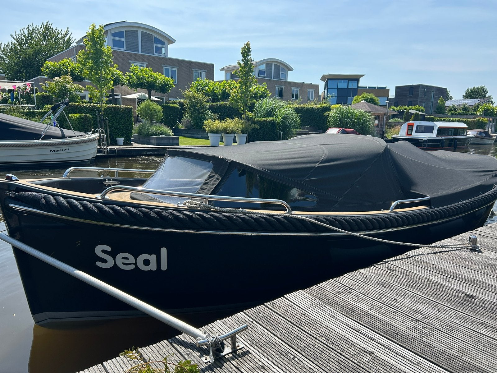 Sloep Seafury 760, Ophalen, Zo goed als nieuw, Boegschroef
