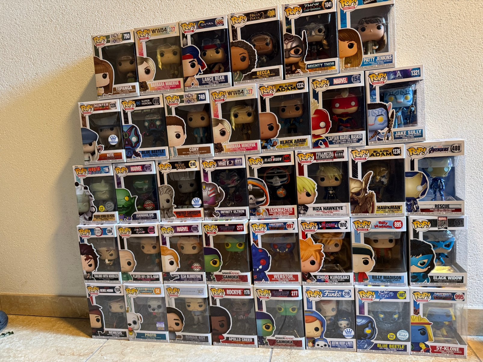 Funko pops. 10ps, Ophalen of Verzenden, Zo goed als nieuw