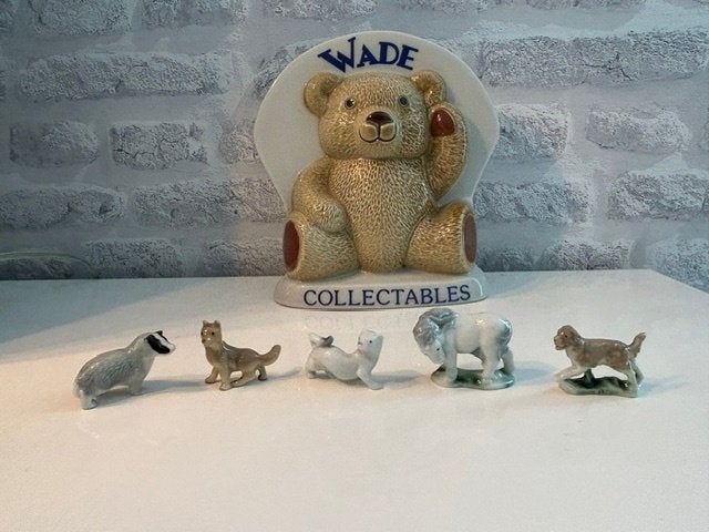 Wade Engeland Porselein Whimsies set 3 - 1955, Verzamelen, Ophalen of Verzenden, Nieuw, Dier