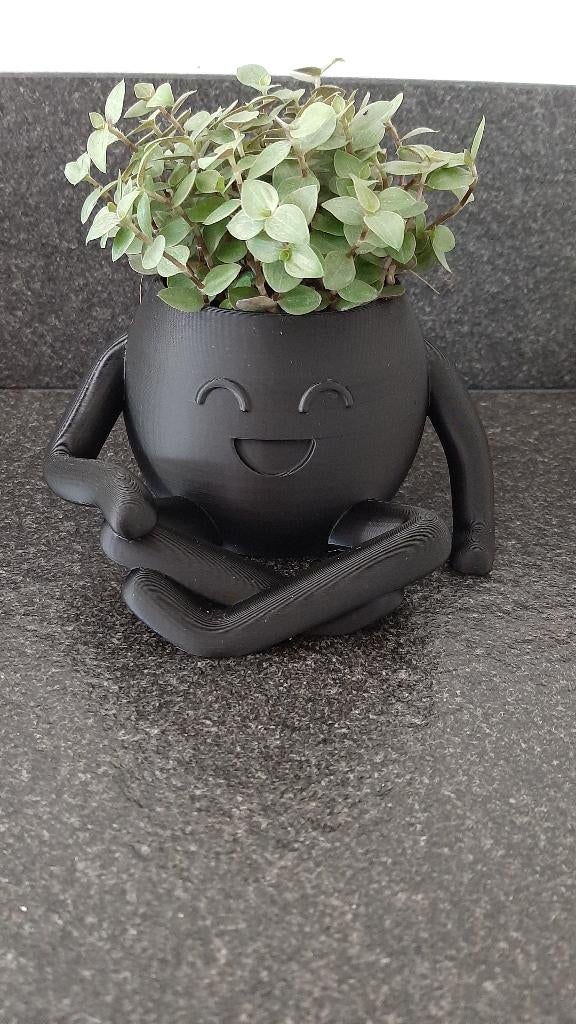 Nieuw! Bloempotje 'kleermaker' met persoonlijke tekst € 5,50, Overige materialen, Ophalen of Verzenden, Overige vormen, Binnen