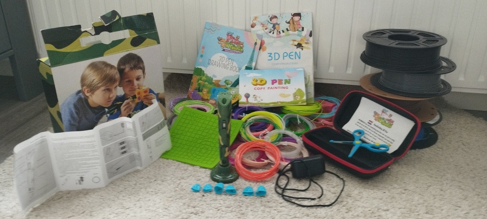 3d pen met boekjes en draad, zeer compleet, Computers en Software, Ophalen of Verzenden