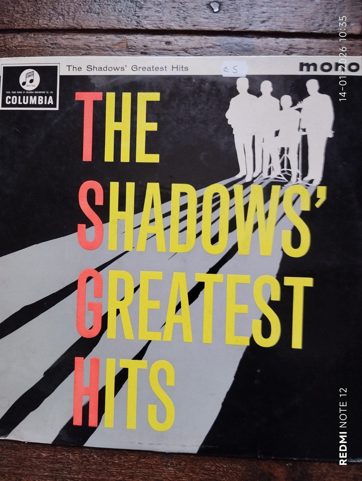 the Shadows' 2LP'S out of shadows!! rare, Ophalen of Verzenden, Gebruikt, 12 inch, Poprock