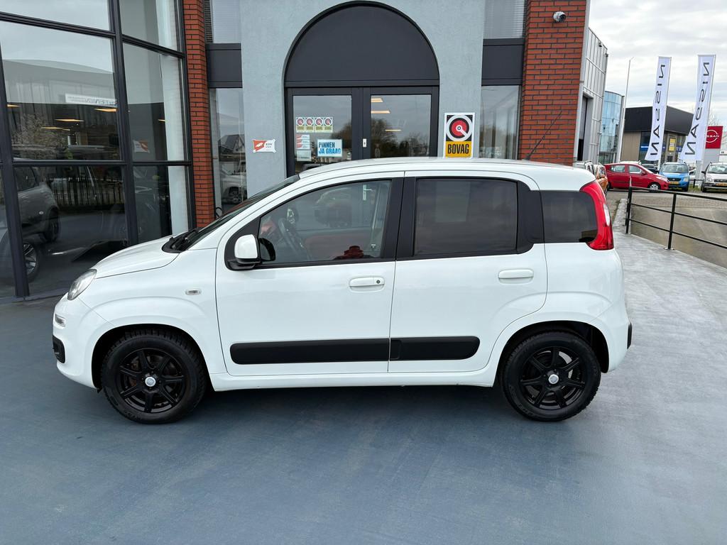 Fiat Panda 1.2 Lounge LMV AIRCO RADIO USB, Gebruikt, Wit, Origineel Nederlands, Bedrijf