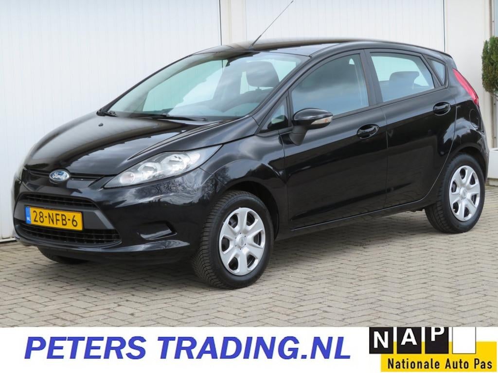 Ford Fiesta 1.25 Limited 5drs AIRCO-APK 04-2027-KEURIG ONDER, Auto's, Ford, Bedrijf, Te koop, Fiësta, ABS, Airbags, Airconditioning