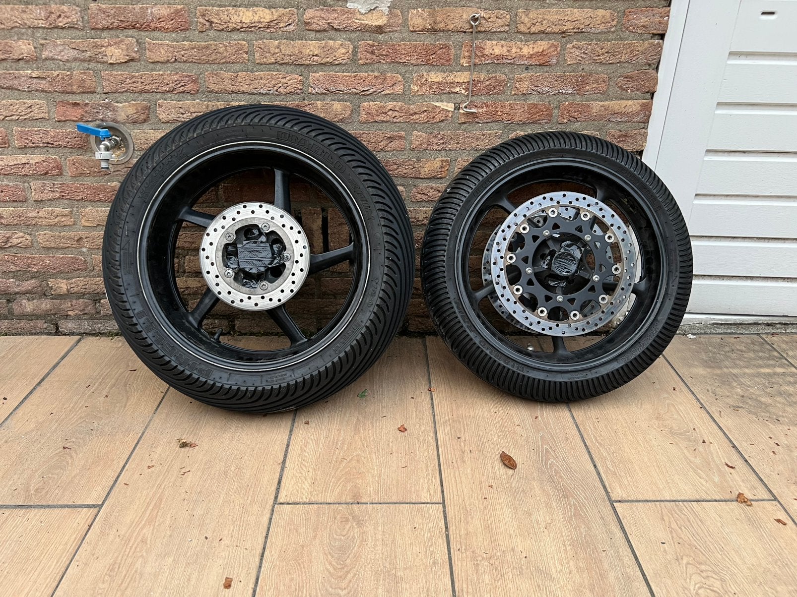 Wielset Yamaha R1 Rn19 2008 met regenbanden, Motoren, Ophalen of Verzenden