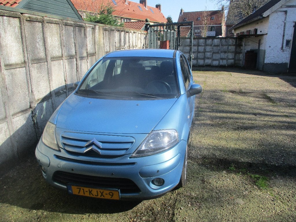 Citroën C3 1.4 I 2009 Blauw, Voorwielaandrijving, 1160 kg, 989 kg, Parkeersensor
