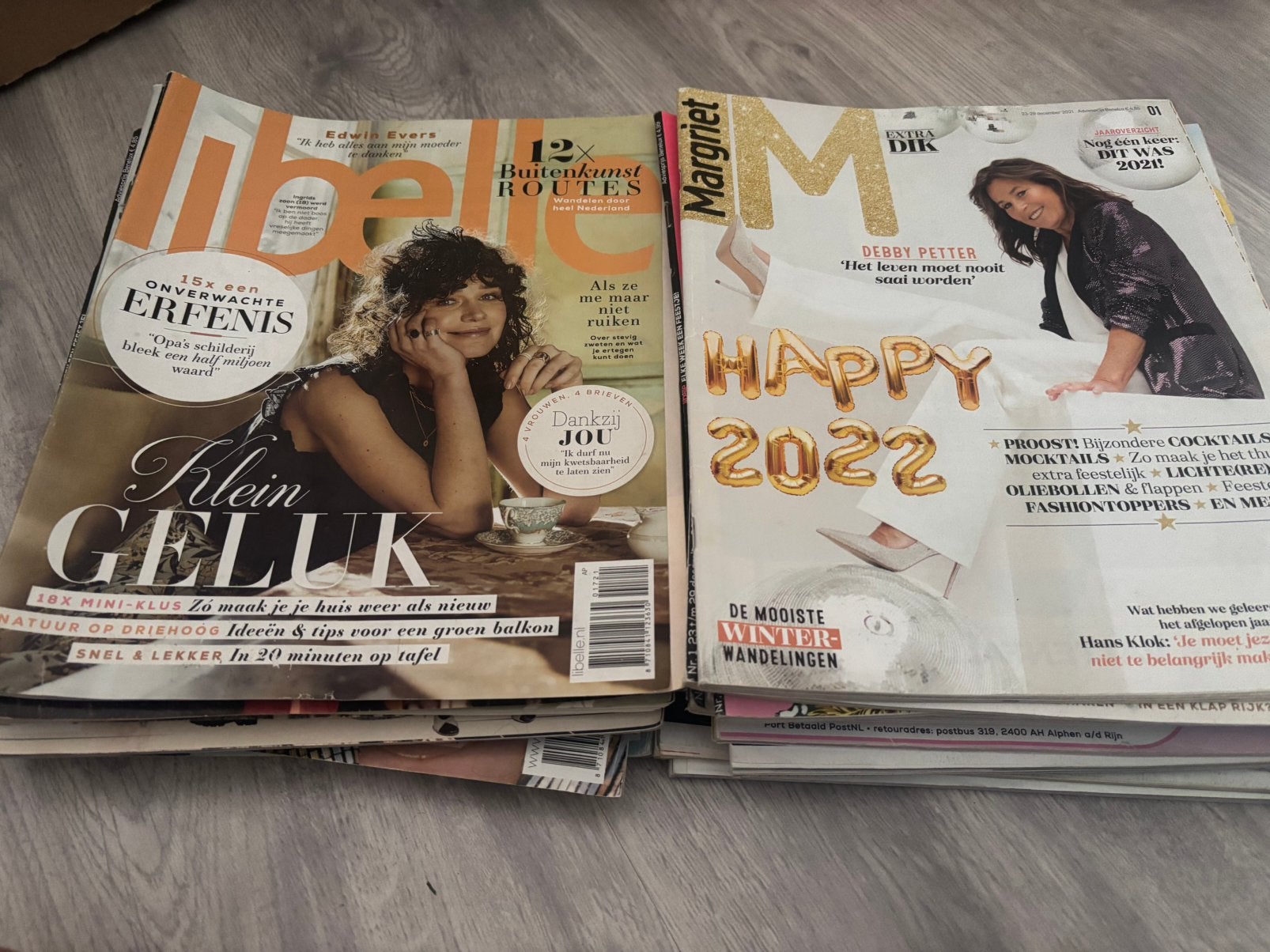 Stapeltje Margrieten en Libelles, Boeken, Ophalen of Verzenden, Zo goed als nieuw, Damesbladen