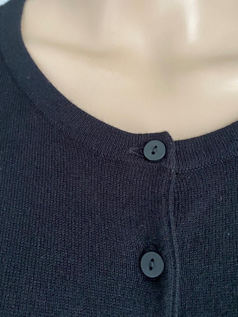 K142 Soya Concept maat S=36 fijn-gebreid vest vestje zwart, Soyaconcept, Zwart, Ophalen of Verzenden, Zo goed als nieuw