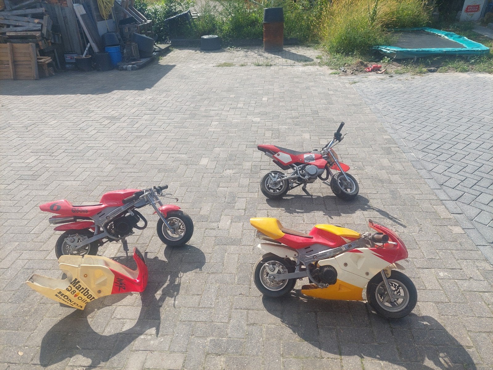 2 tact benzine cross moters, Ophalen of Verzenden, Zo goed als nieuw, Overige merken