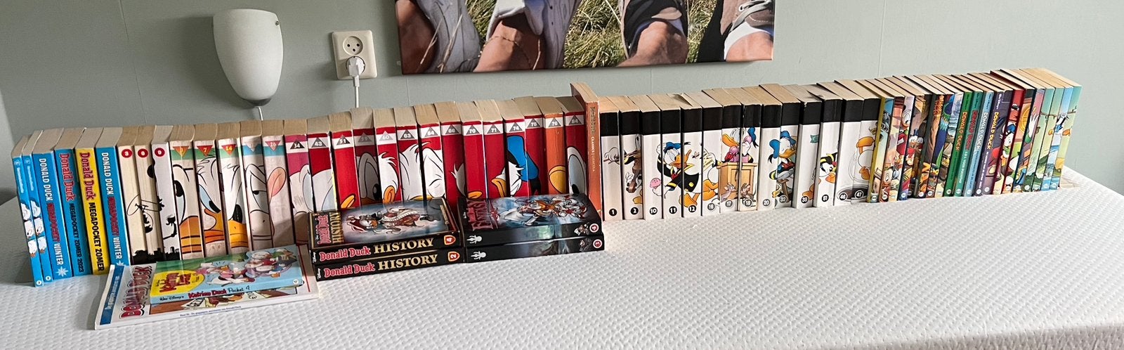 Vakantiedeal : 70 Donald Duck pockets, Meerdere stripboeken, Ophalen, Gelezen