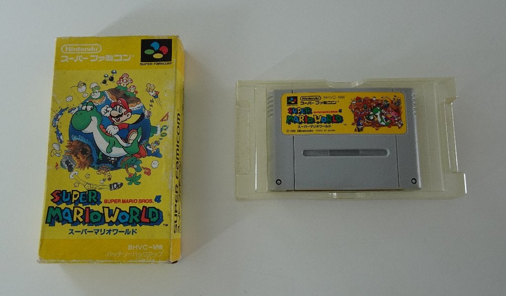 Super Mario World voor Super Famicom, 1 speler, Ophalen, Zo goed als nieuw, Vanaf 3 jaar