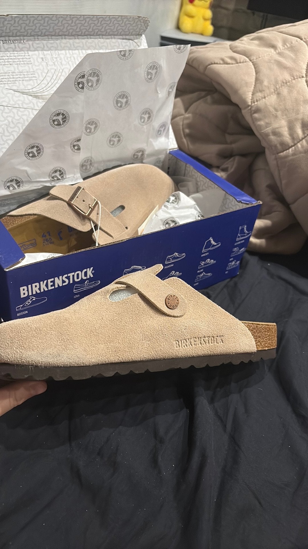 Birkenstock slippers, Kleding | Heren, Sandalen, Overige kleuren, Nieuw, Ophalen of Verzenden
