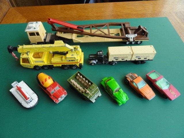 Matchbox Lesney Metalen Auto's + Trucks, Verzenden, Gebruikt