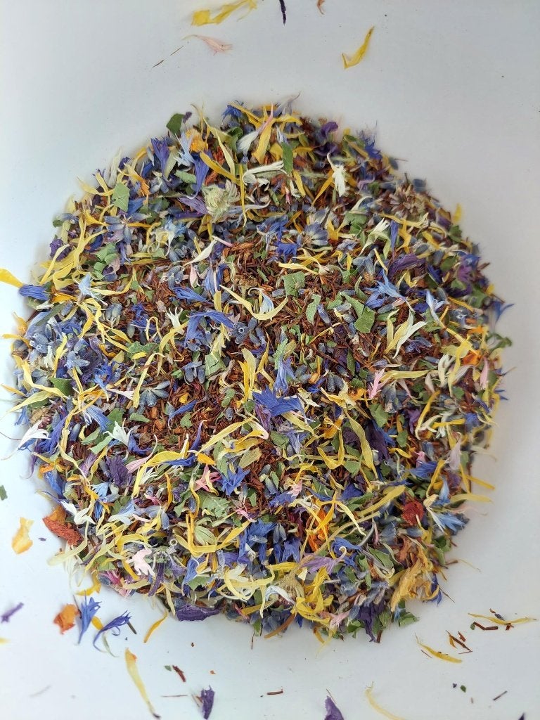 Provence: thee met kruiden en bloemen uit eigen tuin, Ophalen of Verzenden