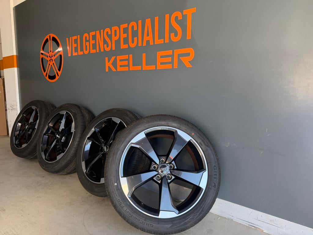 Audi Q5 SQ5 velgen 20 inch Rotor Origineel nieuwe banden, Ophalen of Verzenden, 20 inch, Zomerbanden, Banden en Velgen
