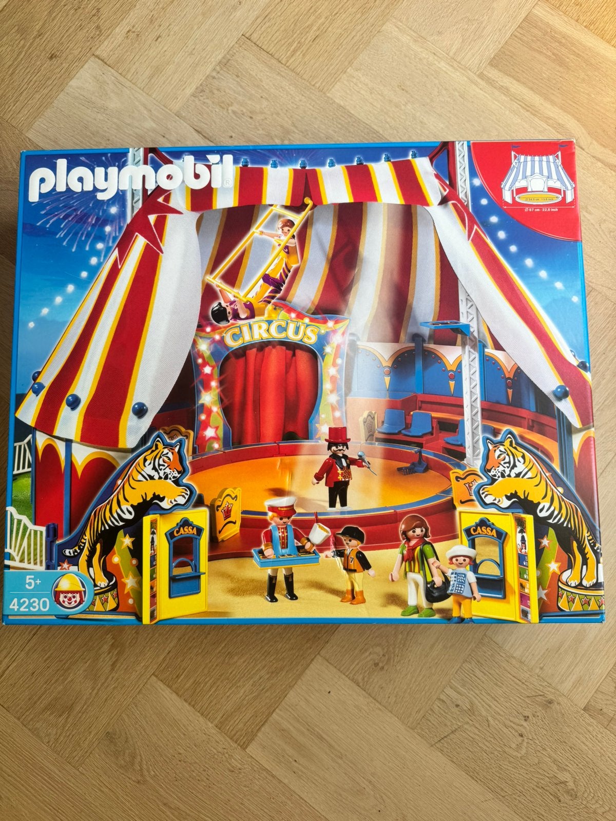 Playmobil 4230 Circus Nieuw Ongeopend Vintage, Ophalen of Verzenden, Meer dan 50 stukjes, Zo goed als nieuw, 6 jaar of ouder