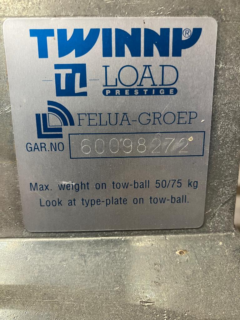 Te koop fietsendrager Twinny Load, Auto diversen, Fietsendragers, Ophalen, 2 fietsen, Zo goed als nieuw, Trekhaakdrager