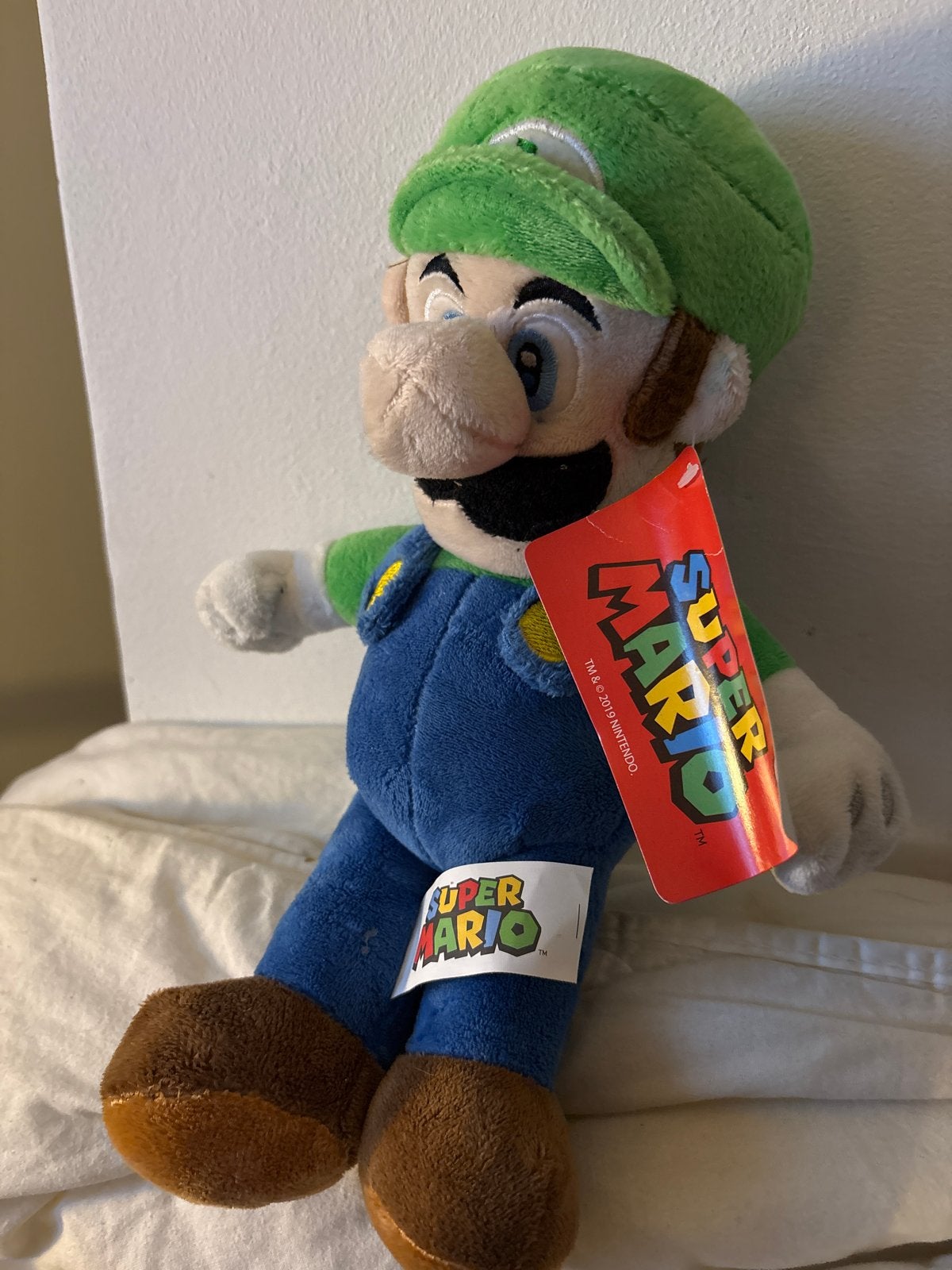 Luigi Nintendo plushie - Super Mario knuffel, Overige typen, Ophalen of Verzenden, Nintendo, Middelgroot (20 tot 80 cm)