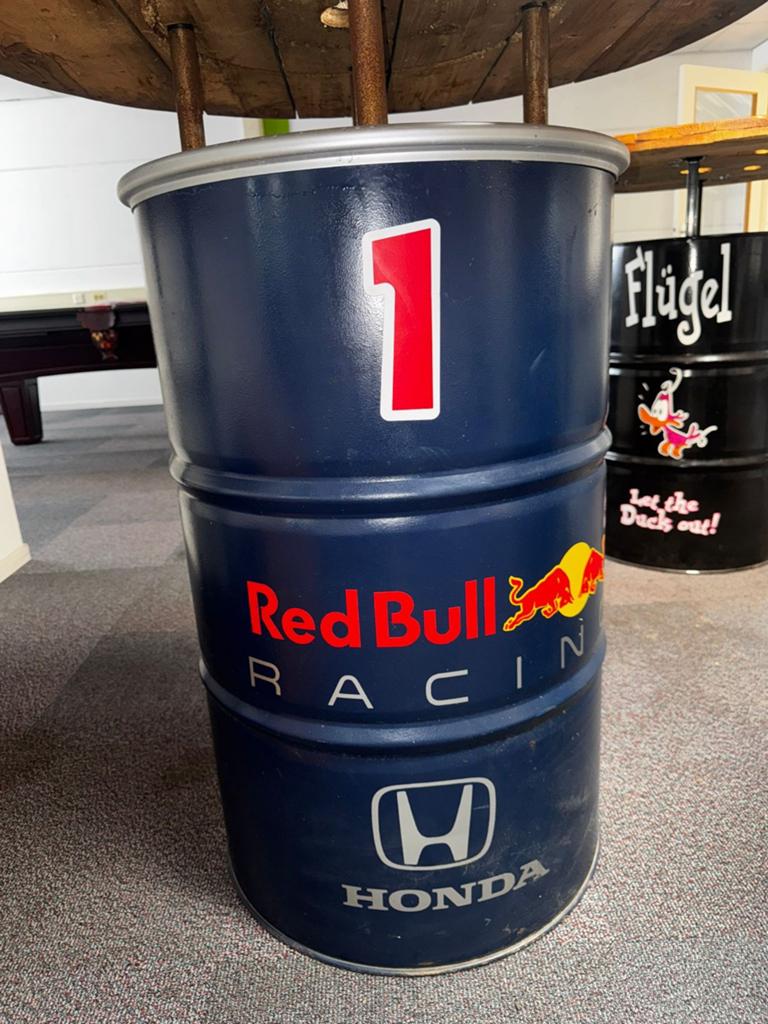 Redbull Industriële Mancave Statafels / Drumtafels, Ophalen, Nieuw