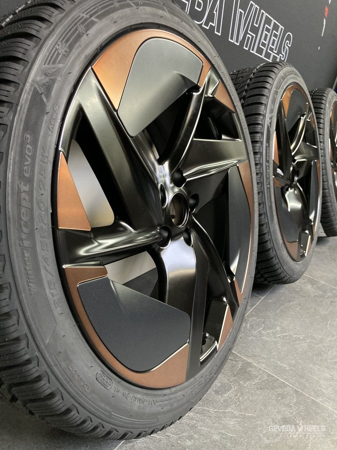 20” originele Cupra Born velgen + winterbanden NIEUW 5x112, -, -, Banden en Velgen, 20 inch