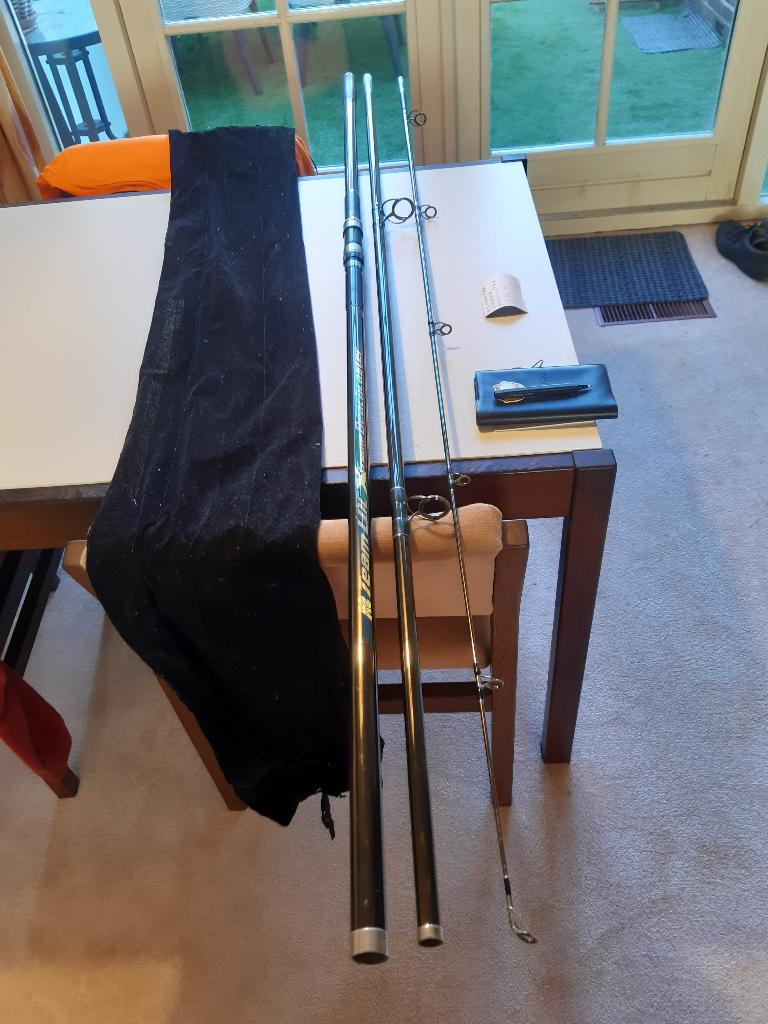 zeehengel shakespeare 5.50 m. Team xtreme, Ophalen, Zo goed als nieuw, Werphengel