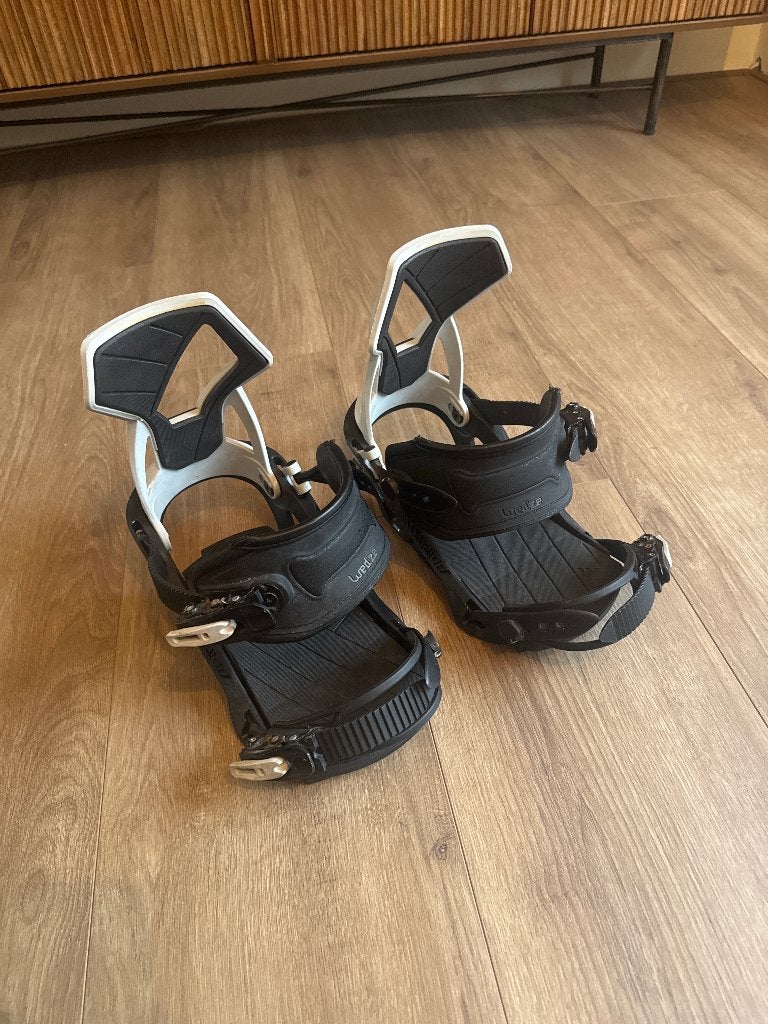 Bindingen snowboard gebruikt met schoenmaat 42, Sport en Fitness, Ophalen of Verzenden, Gebruikt, Board