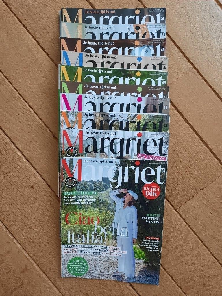 Margriet Magazine 2023 - 12 stuks -, Ophalen of Verzenden, Zo goed als nieuw, Damesbladen
