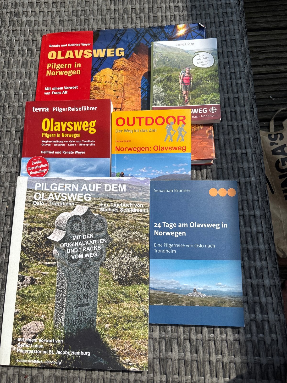 Duitstalige Olavsweg pelgrimtocht Noorwegen Reisgidsen, Verzenden, Europa, Reisgids of -boek, Gelezen