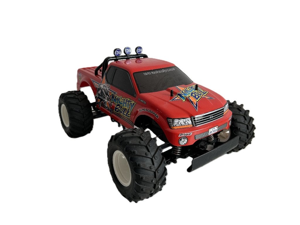 Tamiya Mighty Bull 1/10 rc auto, Elektro, Auto offroad, Ophalen of Verzenden, Zo goed als nieuw