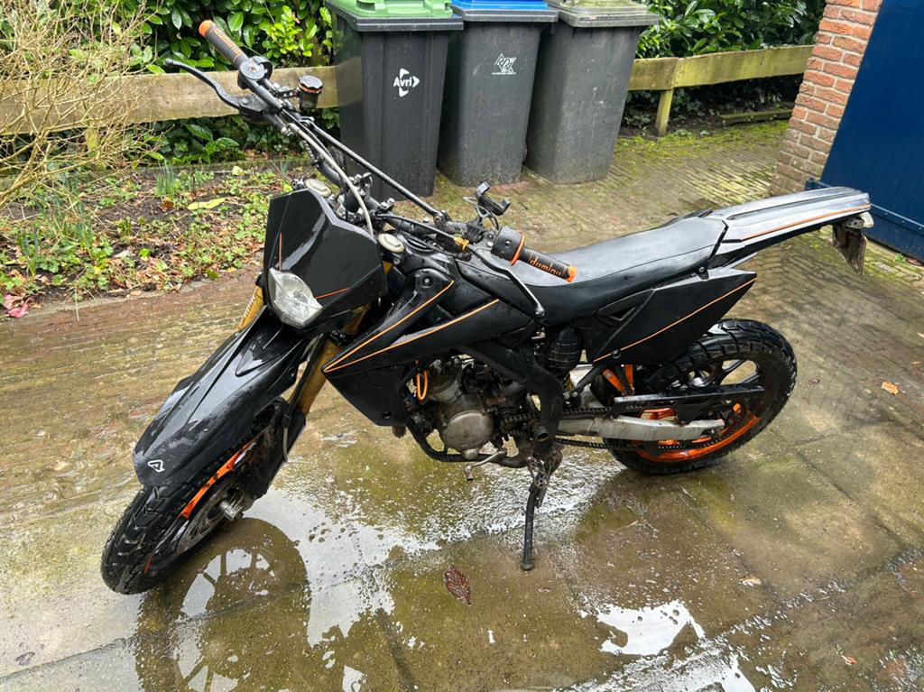 Rieju mrt 50 pro, Ophalen, 6 versnellingen, Gebruikt, Maximaal 45 km/u