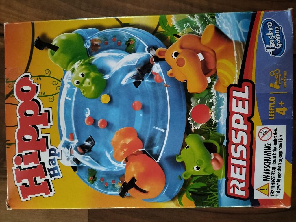 Hippo hap reisspel, Ophalen, Zo goed als nieuw, Reisspel