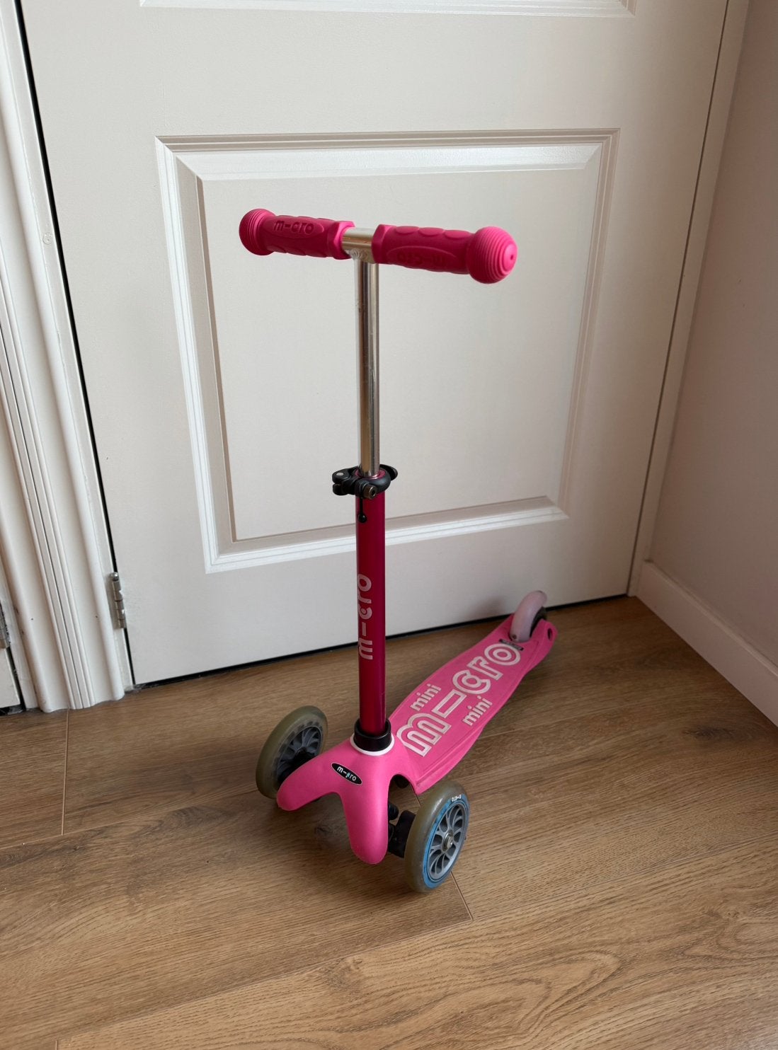 Roze Mini Micro Deluxe kinderstep – In zeer goede staat!, Ophalen, Gebruikt, Gewone step