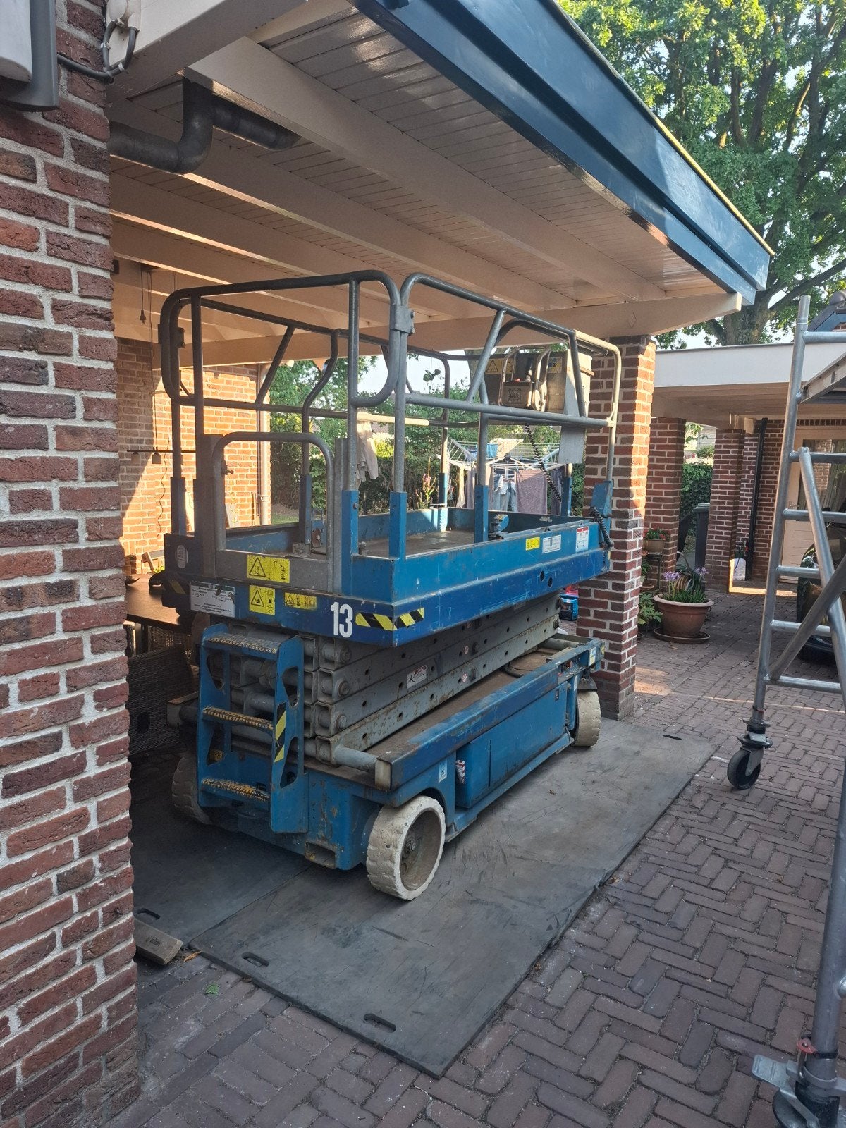 schaarhoogwerker genie 2646, Doe-het-zelf en Verbouw, Ophalen, Gebruikt