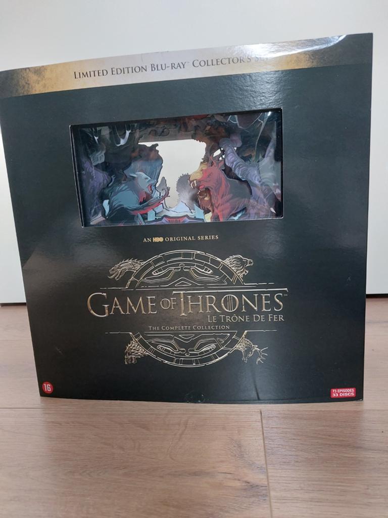 Game of Thrones Complete Collectors Edition Blu-Ray, Ophalen of Verzenden, Zo goed als nieuw, Tv en Series, Boxset