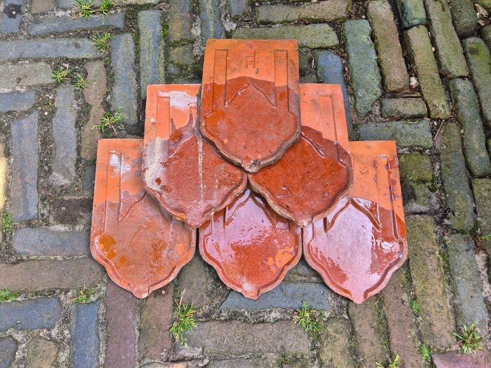 beverstaart dakpannen, Ophalen, Gebruikt, Steen of Klei, 15 m² of meer