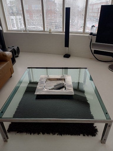 salon tafel, Ophalen, Zo goed als nieuw, Glas, Minder dan 50 cm