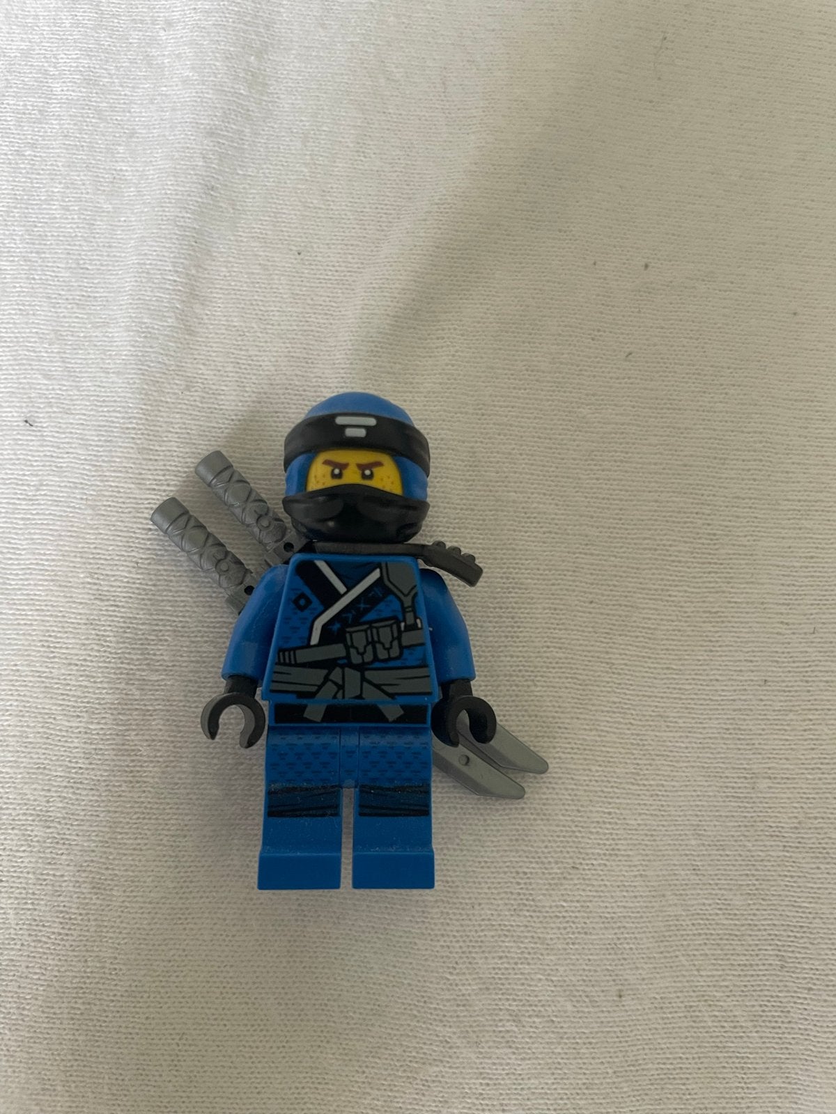 Zeldzaam Lego Ninjago Jay Minifiguur njo389, Lego, Ophalen of Verzenden, Zo goed als nieuw, Minifiguur