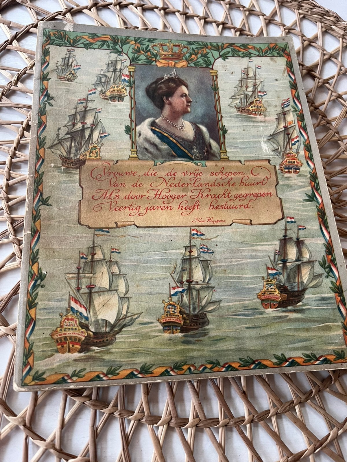 Leuk vintage schrift ter ere van het 40-jarig reger, Ophalen of Verzenden