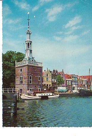 Ansichtkaart	Alkmaar	Accijnstoren, Verzenden, 1960 tot 1980, Gelopen, Noord-Holland