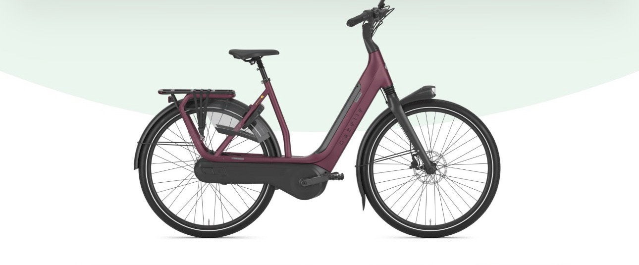 Gazelle Avignon C8, donker rood e-bike, uit 2024, 51 tot 55 cm, Ophalen, Zo goed als nieuw, Gazelle