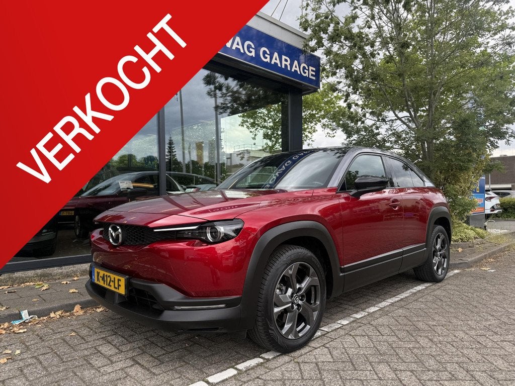 Mazda MX-30 e-SkyActiv 145 First Edition 36 kWh Apple Carpla, Auto's, Mazda, Stof, Gebruikt, Origineel Nederlands, MX-30